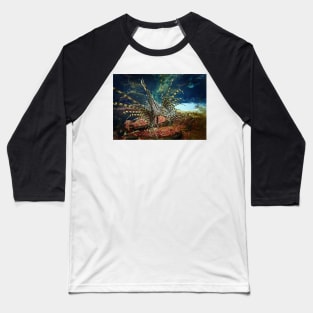 THE LION FISH IN ALL IT'S GLORY ON THE REEF DESIGN Baseball T-Shirt